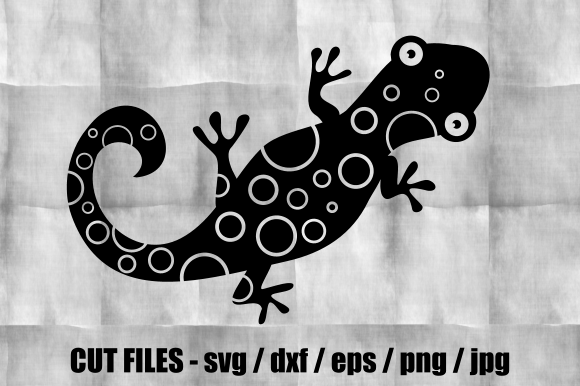 Spotty Lizard Cut Files Graphic Crafts By Prawny