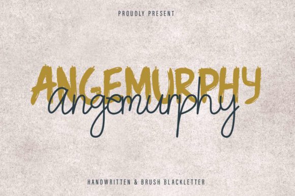 Angemurphy Font - Preview 1