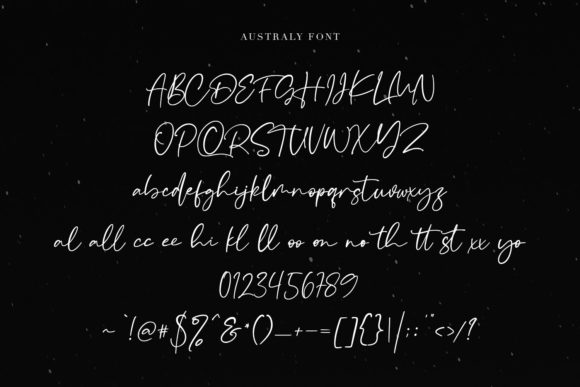 Australy Font - Preview 4