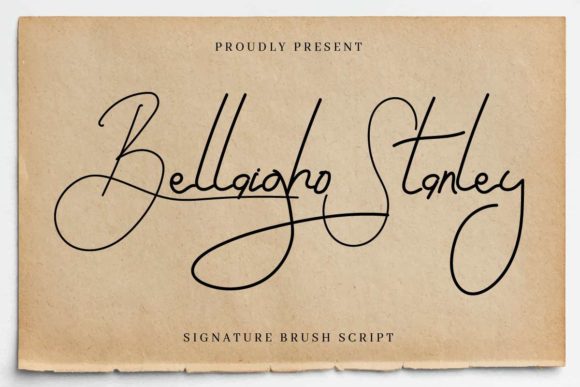 Bellaigho Stanley Font - Preview 1