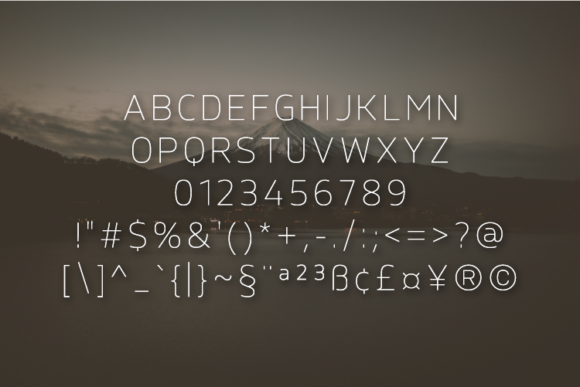 Espinoza Font PNG with transparent background - Preview 1