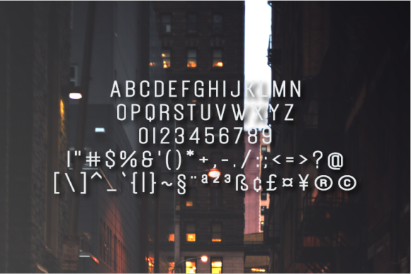 Realwano Font PNG with transparent background - Preview 1