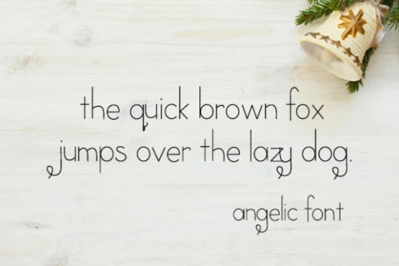 Angelic Font - Preview 1