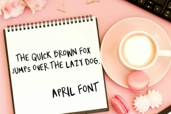 April Font - Preview 1