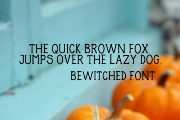 Bewitched Font - Preview 1