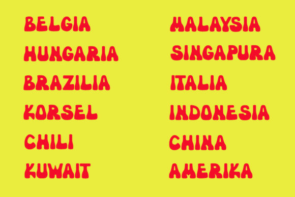 Blondie Font - Preview 5
