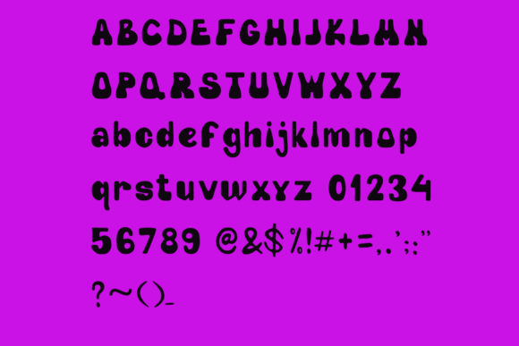 Blondie Font - Preview 6