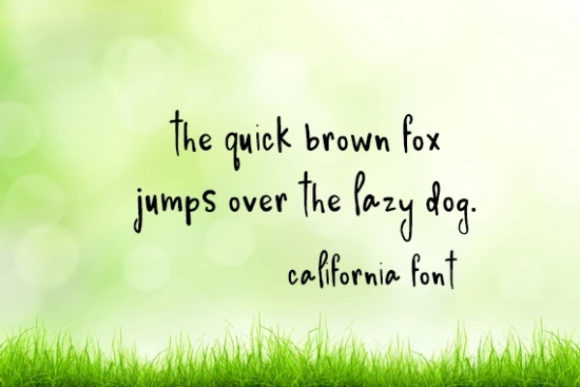 California Font - Preview 1