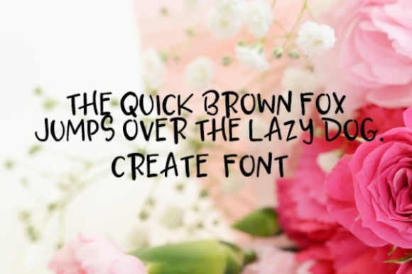 Create Font - Preview 1