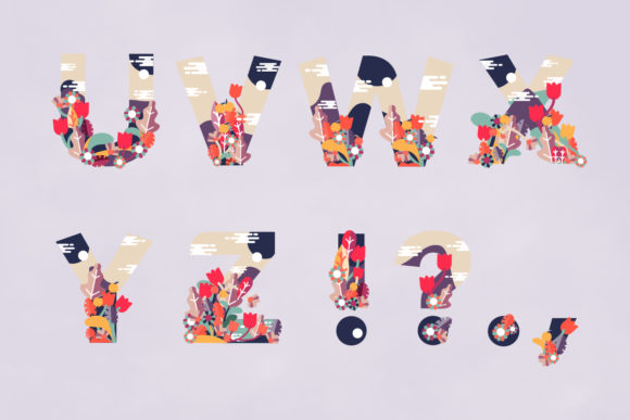 Floret Font - Preview 3