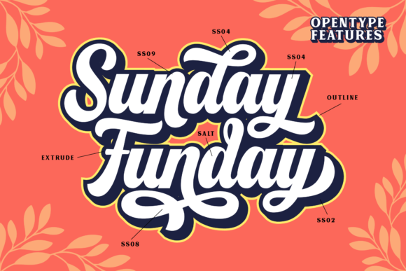 Franky Font font preview - 6
