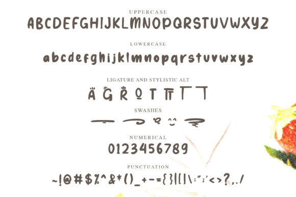 Glutteni Font PNG with transparent background - Preview 6