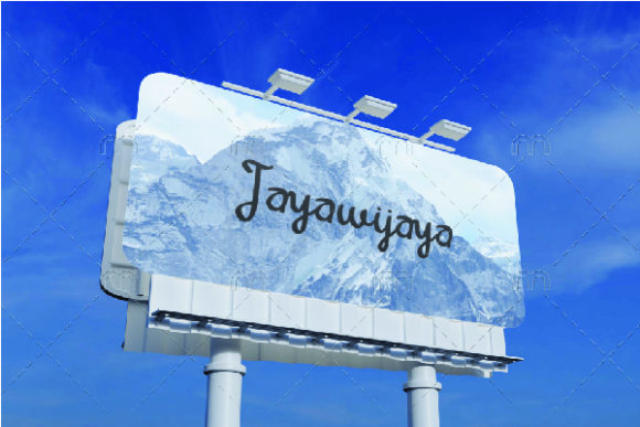 Jayawijaya Font PNG with transparent background - Preview 3