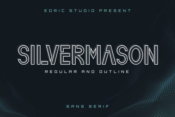 Silvermason Font PNG with transparent background - Preview 1