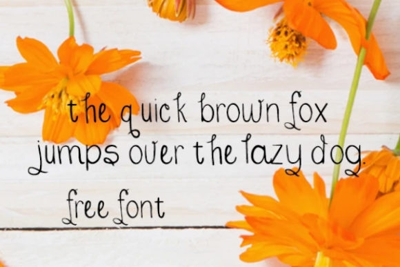 Free Font PNG with transparent background - Preview 1