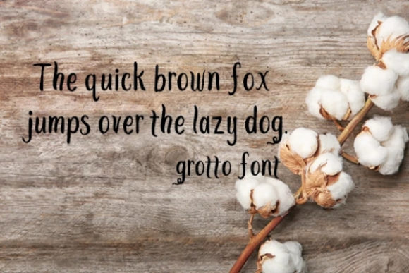 Grotto Font - Preview 1