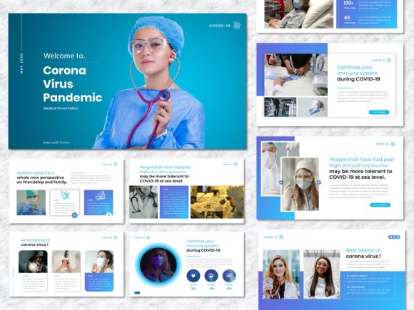 Preview of Corona Virus - Medical PowerPoint