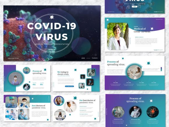 Preview of Covid-19 Virus - Medical PowerPoint