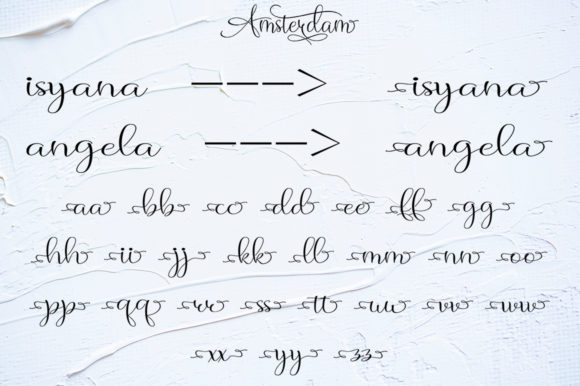 Amsterdam Font - Preview 5