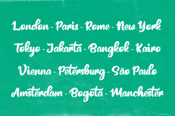 Frigtona Font - Preview 1