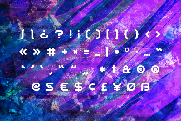 Huex Font PNG with transparent background - Preview 3