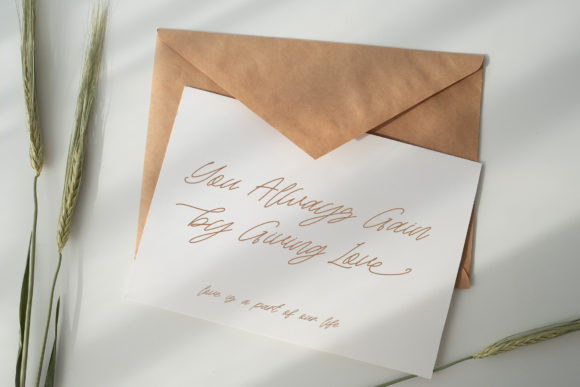 Rattini Signature Font PNG with transparent background - Preview 2