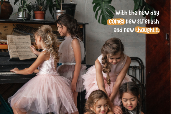 Child Trends Font PNG with transparent background - Preview 6