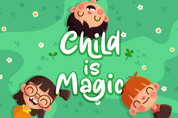 Childhood Style Font PNG with transparent background - Preview 2