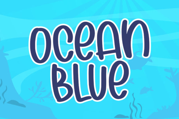 Cutie Shark Font - Preview 2