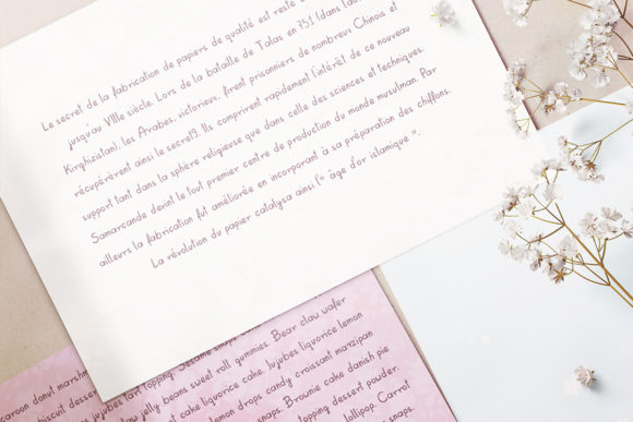 Pralinka Font PNG with transparent background - Preview 1