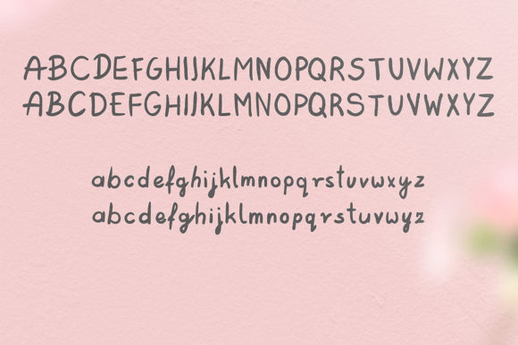 Pralinka Font PNG with transparent background - Preview 5