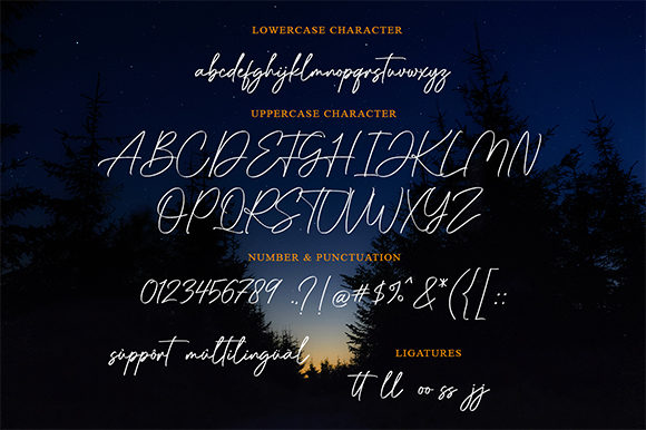 Raflessia Font PNG with transparent background - Preview 6