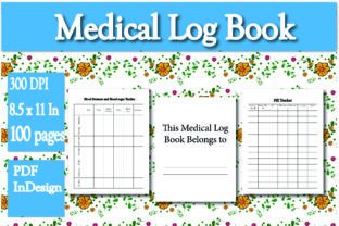 Kdp Interior Medical Log Book Graphic by Ivana Prue · Creative Fabrica