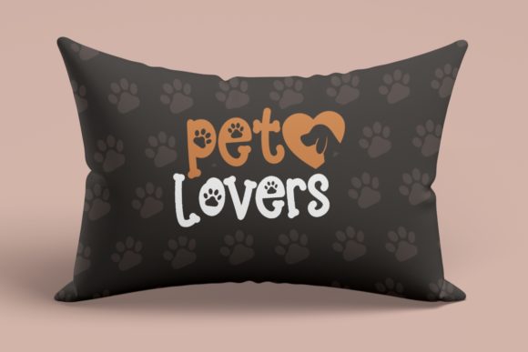 Paw Wow Font PNG with transparent background - Preview 1