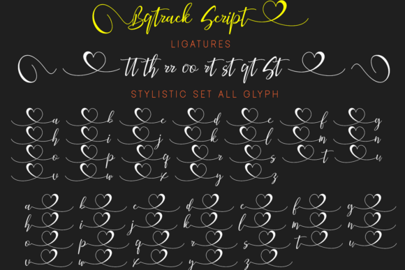 Bqtrack Font - Preview 5