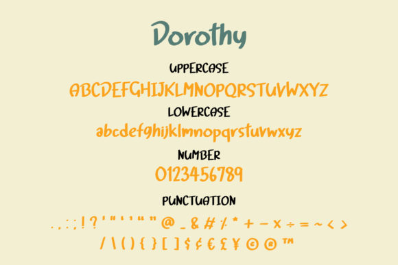 Dorothy Font - Preview 2
