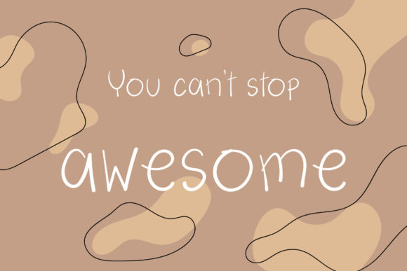 Giraffe Font PNG with transparent background - Preview 1