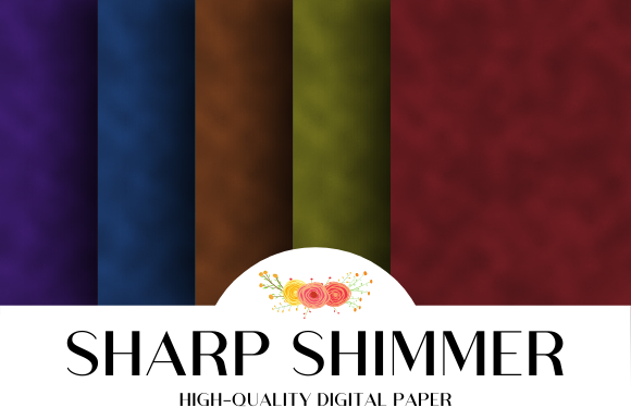 Sharp Shimmer Foil Canva Fabric Texture