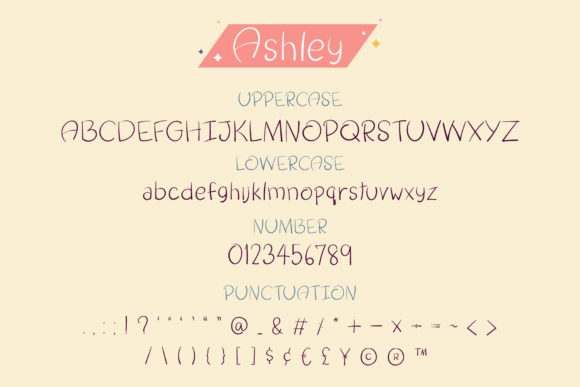 Ashley Font - Preview 2
