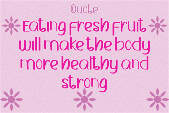 Fresh Food Font - Preview 3