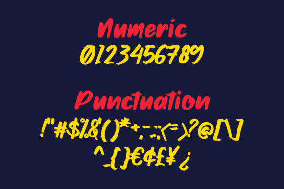 Ghotana Font - Preview 3