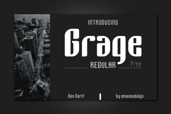Grage Font - Preview 1