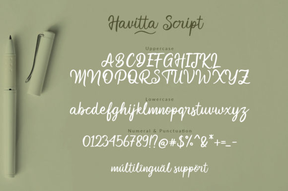 Havitta Font PNG with transparent background - Preview 6