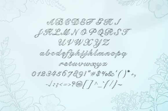 Kawka Font PNG with transparent background - Preview 2