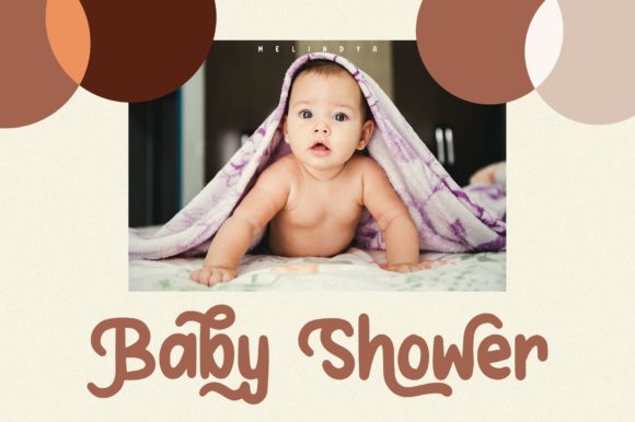 Melindya Font PNG with transparent background - Preview 1