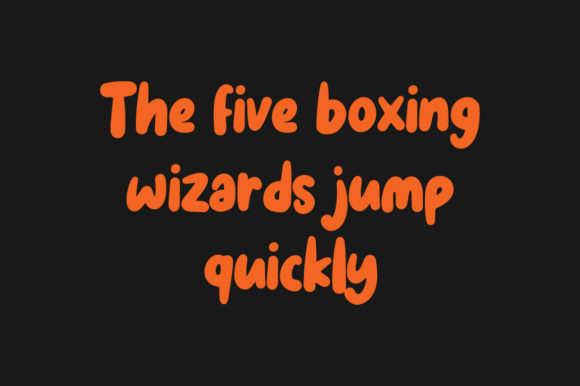Mochido Font PNG with transparent background - Preview 4
