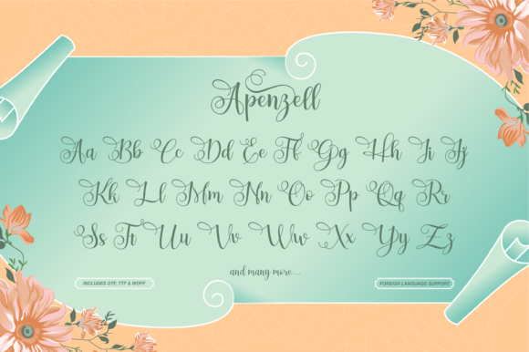 Apenzell Font - Preview 6