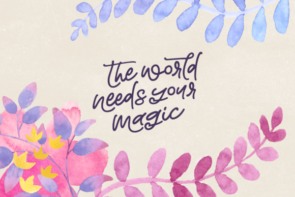 Coquillette Font PNG with transparent background - Preview 4