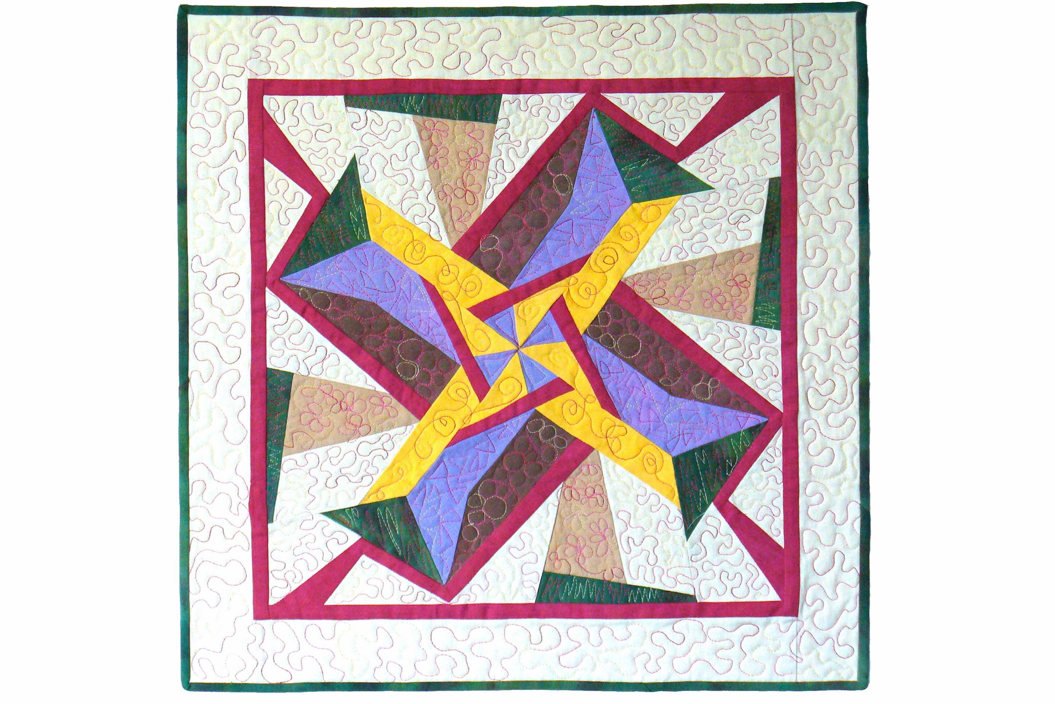 Humdinger Designer Pinwheel Patchwork Quilt Pattern