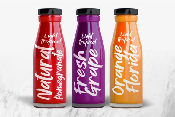 Jushley Shine Font PNG with transparent background - Preview 2